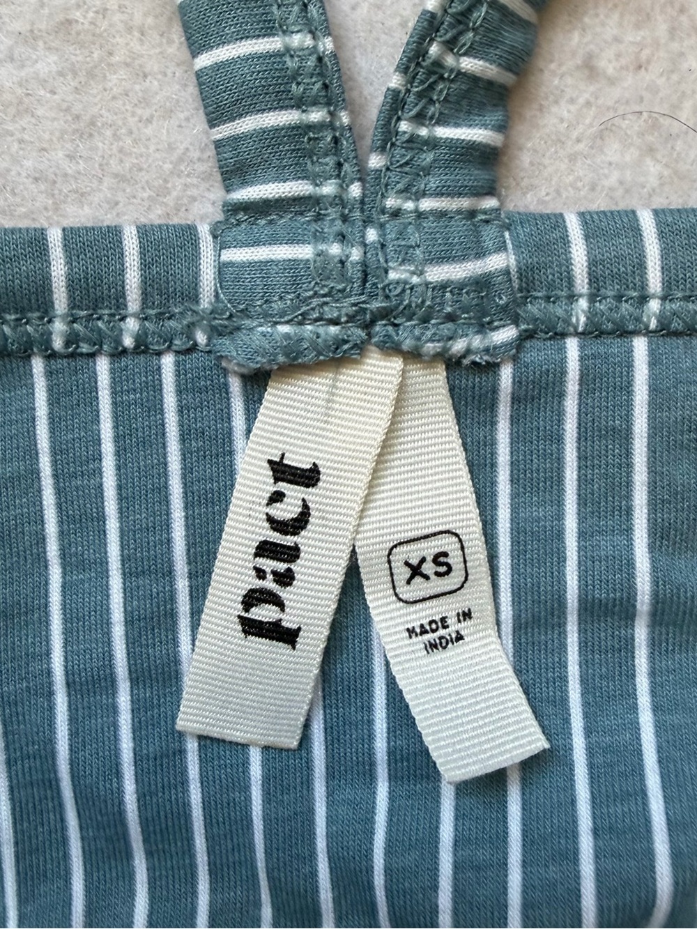 NWOT PACT Fit & Flare Midi Dress XS - Picture 3 of 13